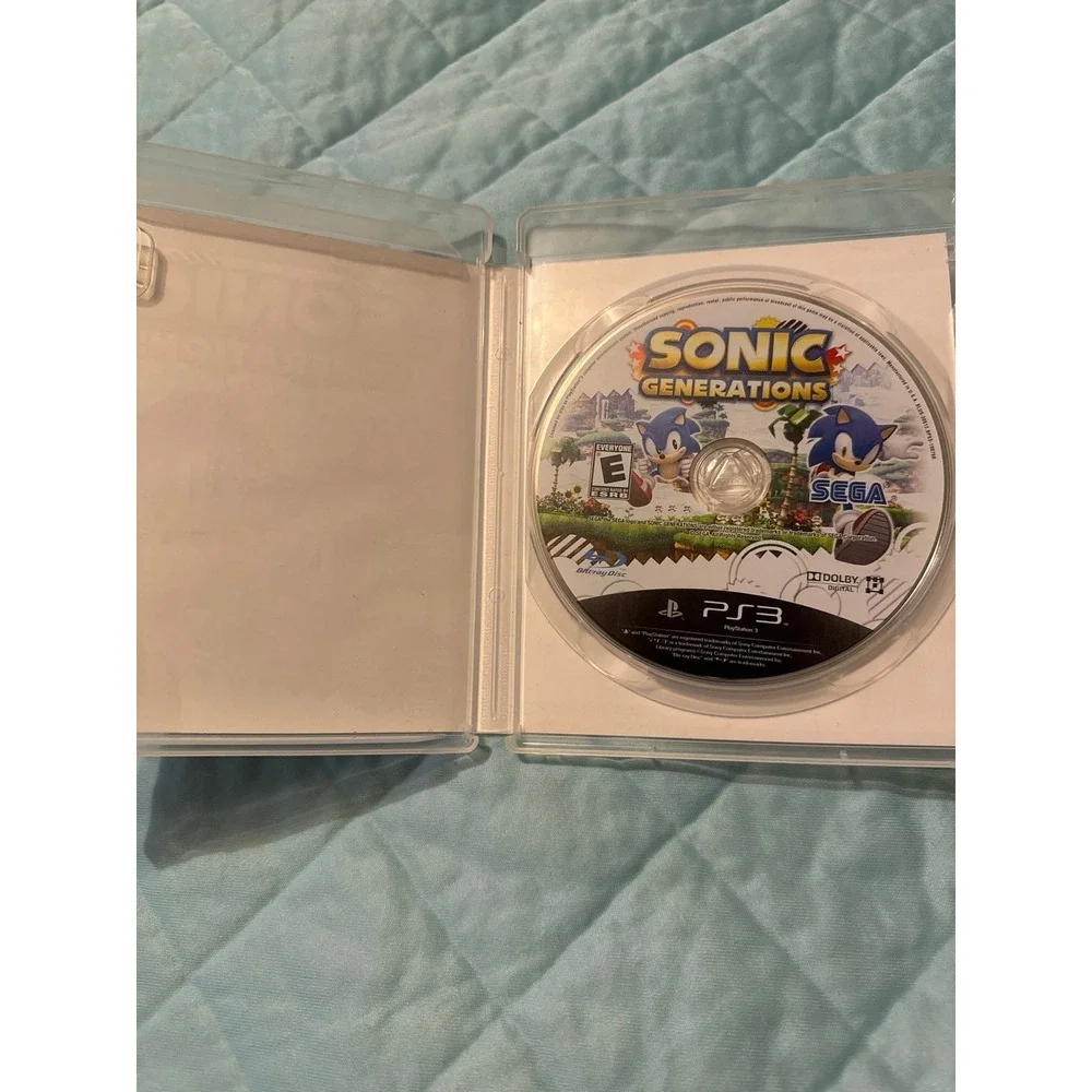 Sonic Generations (Sony PlayStation 3, 2011)‎ no manual